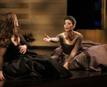 Allyson as Cleophas : Meghan Lindsay as Mary Magdalene Photo : Bruce Zinger